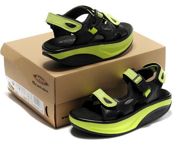 MBT Sandals Women Shoes Green MBT Sandals Women Shoes Green