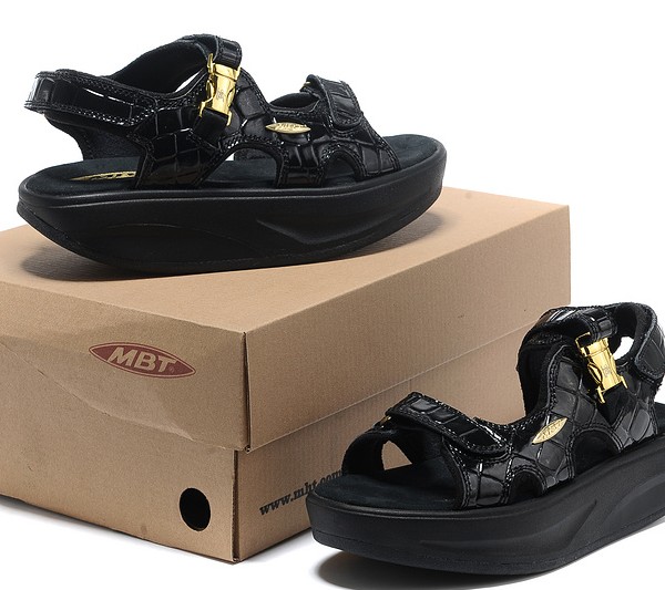 MBT Women Kisumu Alligator Black Shoes MBT Women Kisumu Alligator Black Shoes