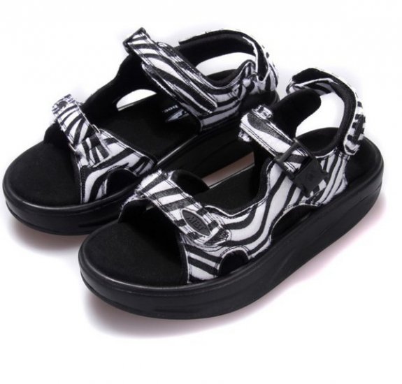 MBT Women Zebra Sandals Shoes White MBT Women Zebra Sandals Shoes White